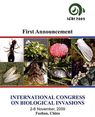 International Congress on Biological Invasions, Fuzhou, China