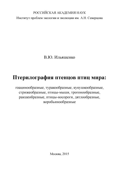 Птерилография птенцов птиц мира Птерилография птенцов птиц мира